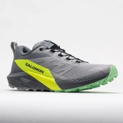 Salomon Sense Ride 5 Men's Alloy/Quiet Shade/Safety Yellow -Running Shoes Store 040741 5