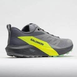 Salomon Sense Ride 5 Men's Alloy/Quiet Shade/Safety Yellow -Running Shoes Store 040741 6