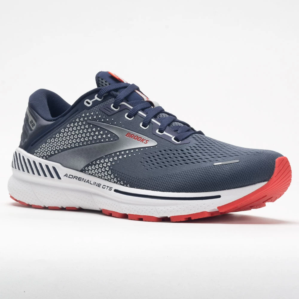 Brooks Adrenaline GTS 22 Men's Peacoat/India Ink/Grenadine 7 Brooks Adrenaline GTS 22 Men's Peacoat/India Ink/Grenadine - Image 5