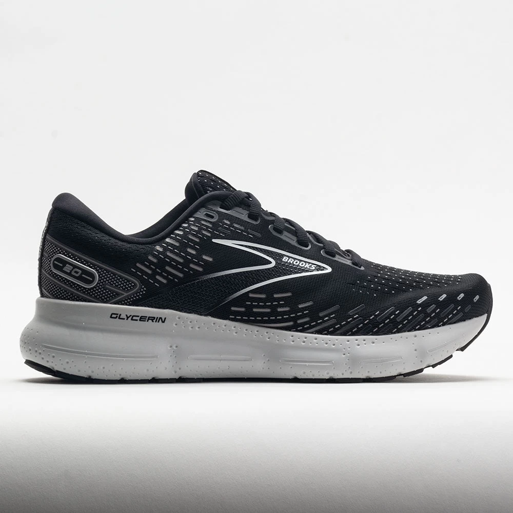 Brooks Glycerin 20 Men's Black/White/Alloy 3 Brooks Glycerin 20 Men's Black/White/Alloy