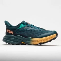 HOKA Speedgoat 5 GTX Women's Deep Teal/Black -Running Shoes Store 048563 5