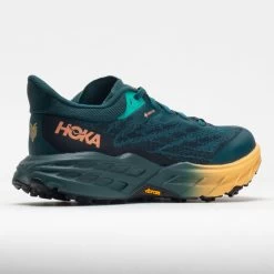 HOKA Speedgoat 5 GTX Women's Deep Teal/Black -Running Shoes Store 048563 6