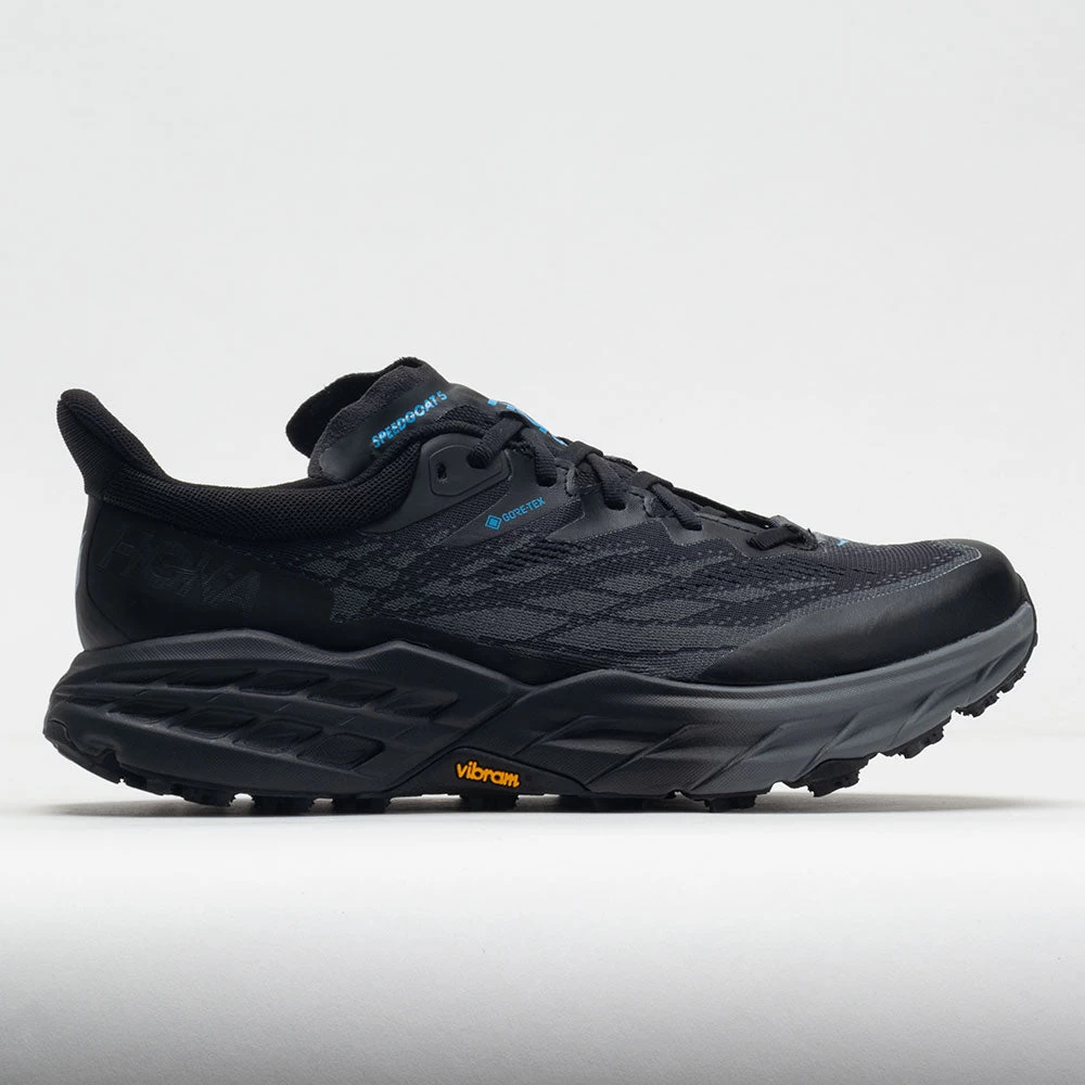 HOKA Speedgoat 5 GTX Men's Black/Black 3 HOKA Speedgoat 5 GTX Men's Black/Black