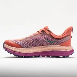 HOKA Mafate Speed 4 Women's Camellia/Peach Parfait -Running Shoes Store 048634 1