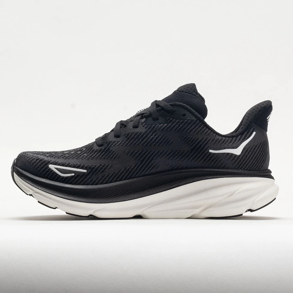 HOKA Clifton 9 Women's Black/White 4 HOKA Clifton 9 Women's Black/White - Image 2