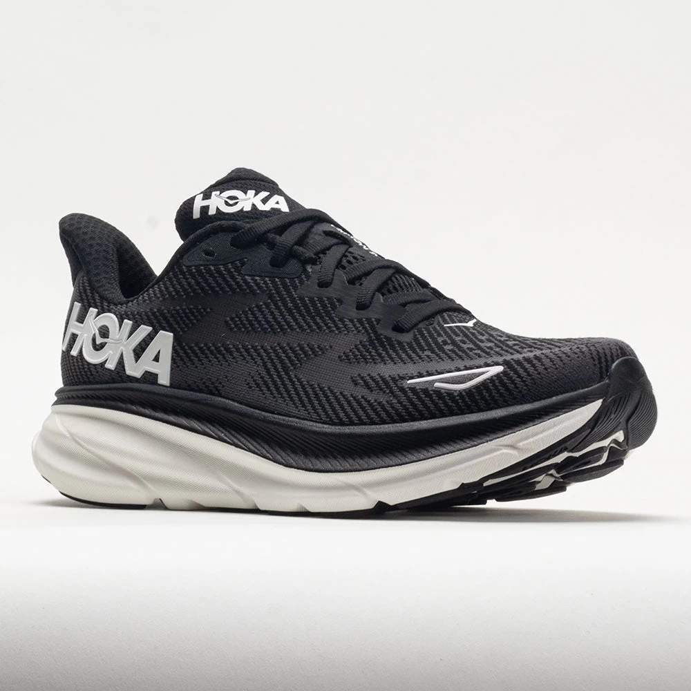 HOKA Clifton 9 Women's Black/White 7 HOKA Clifton 9 Women's Black/White - Image 5