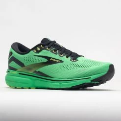 Brooks Ghost 15 Men's Green/Black/Sharp Green -Running Shoes Store 049430 5