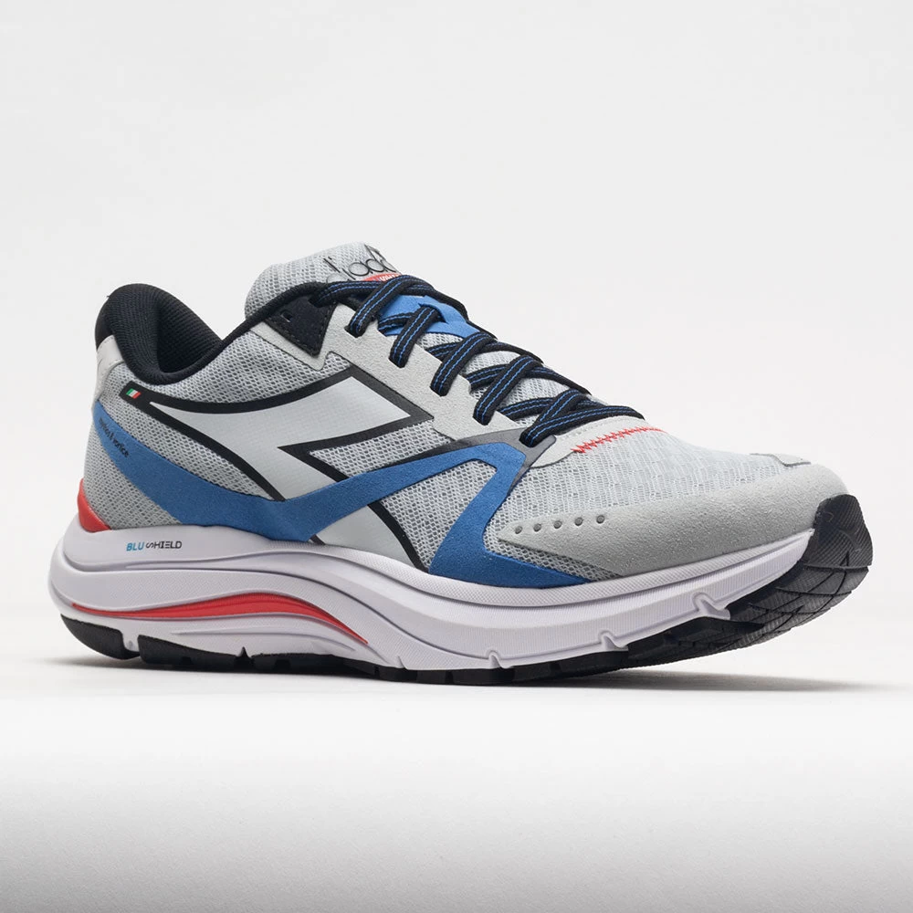 Diadora Mythos Blushield 8 Vortice Men's Silver/White/Black 7 Diadora Mythos Blushield 8 Vortice Men's Silver/White/Black - Image 5