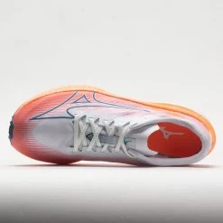 Mizuno Wave Rebellion Flash Men's White/Silver -Running Shoes Store 049703 2