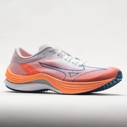 Mizuno Wave Rebellion Flash Men's White/Silver -Running Shoes Store 049703 5