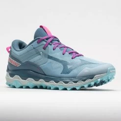 Mizuno Wave Mujin 9 Women's Forget Me Not/Nimbus Cloud -Running Shoes Store 049757 5