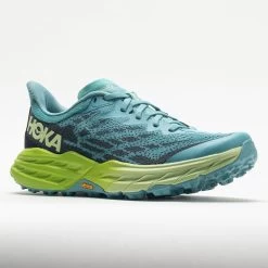 HOKA Speedgoat 5 Women's Coastal Shade/Green Glow -Running Shoes Store 049967 5