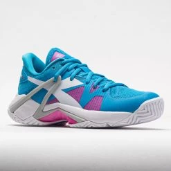 Diadora B.Icon AG Women's Aquarius/White/Rhodamine Red -Running Shoes Store 116834 5