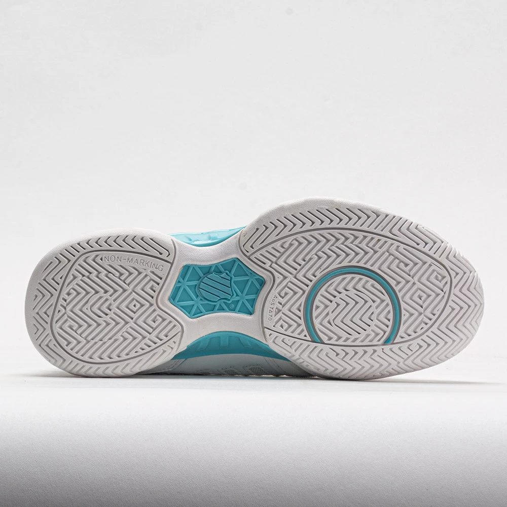 K-Swiss Bigshot Light 4 Women's Brilliant WhiteAngel Blue/Sheer Lilac 6 K-Swiss Bigshot Light 4 Women's Brilliant WhiteAngel Blue/Sheer Lilac - Image 4