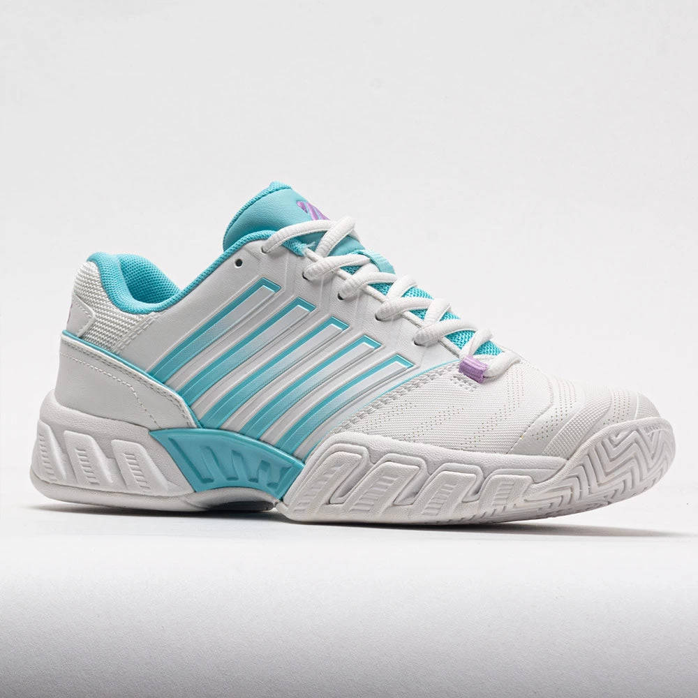 K-Swiss Bigshot Light 4 Women's Brilliant WhiteAngel Blue/Sheer Lilac 7 K-Swiss Bigshot Light 4 Women's Brilliant WhiteAngel Blue/Sheer Lilac - Image 5