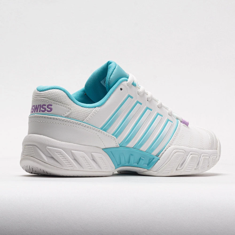 K-Swiss Bigshot Light 4 Women's Brilliant WhiteAngel Blue/Sheer Lilac 8 K-Swiss Bigshot Light 4 Women's Brilliant WhiteAngel Blue/Sheer Lilac - Image 6