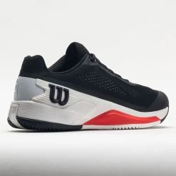 Wilson Rush Pro 4.0 Men's Black/White/Poppy Red -Running Shoes Store 116934 6