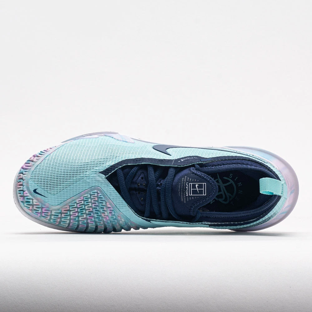 Nike React Vapor NXT Women's Glacier Ice/Midnight Navy/White 5 Nike React Vapor NXT Women's Glacier Ice/Midnight Navy/White - Image 3