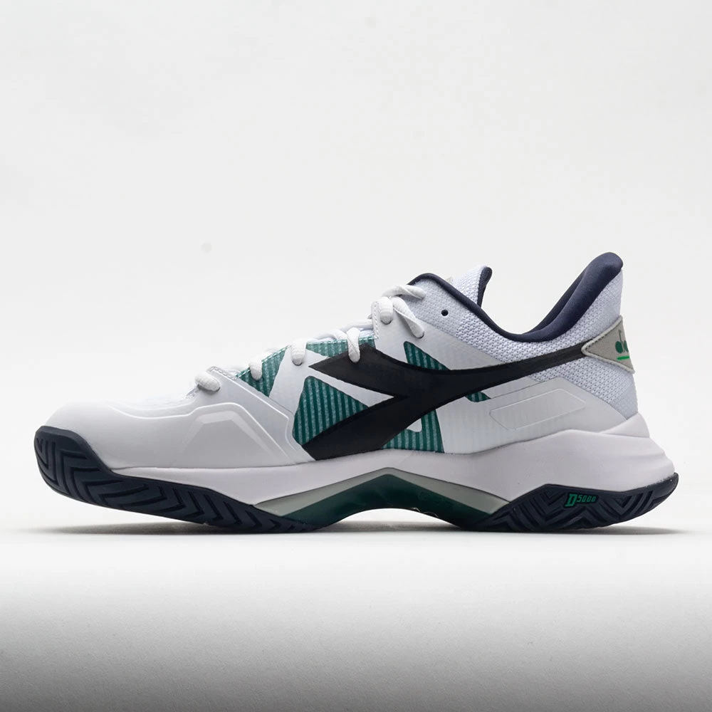 Diadora B.Icon 2 AG Men's White/Black/Blue Corsair 4 Diadora B.Icon 2 AG Men's White/Black/Blue Corsair - Image 2