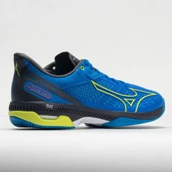 Mizuno Wave Exceed Tour AC 5 Men's Peace Blue/Acid Lime -Running Shoes Store 117139 6