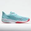 Mizuno Wave Exceed Tour 5 AC Women's Tanager Turpuoise/Paradise Pink -Running Shoes Store 117140 3