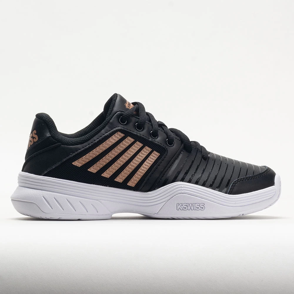K-Swiss Court Express Women's Black/White/Rose Gold 3 K-Swiss Court Express Women's Black/White/Rose Gold