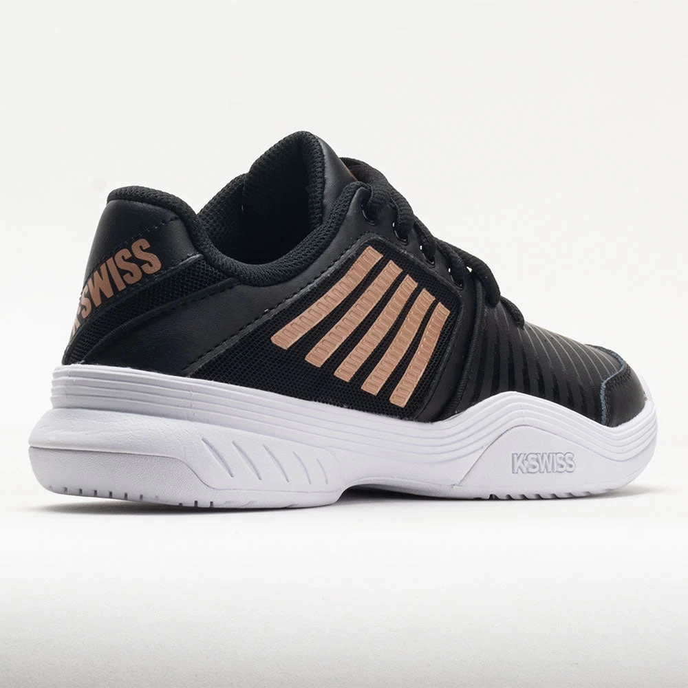 K-Swiss Court Express Women's Black/White/Rose Gold 8 K-Swiss Court Express Women's Black/White/Rose Gold - Image 6