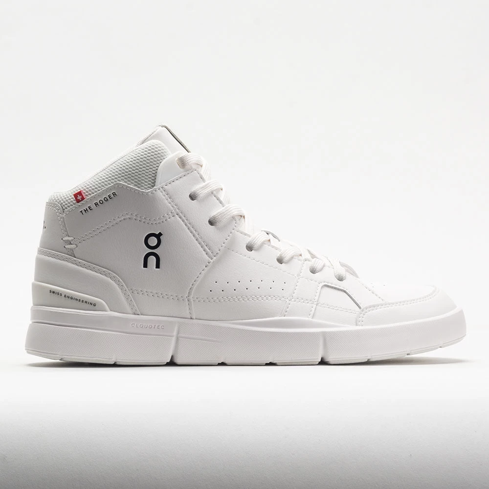 On Running On The Roger Clubhouse Mid Women's All White 2 On Running On The Roger Clubhouse Mid Women's All White