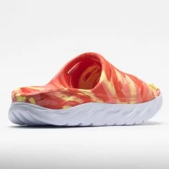 HOKA Ora Recovery Slide Swirl Unisex Yellow Pear/Fiesta -Running Shoes Store 570558 6