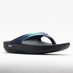 OOFOS OOlala Luxe Women's Black/Atlantis -Running Shoes Store 570569 5