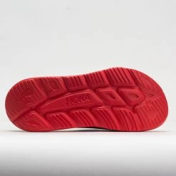 HOKA Ora Slide 3 Unisex Bellwether Blue/Red Alert -Running Shoes Store 570614 4