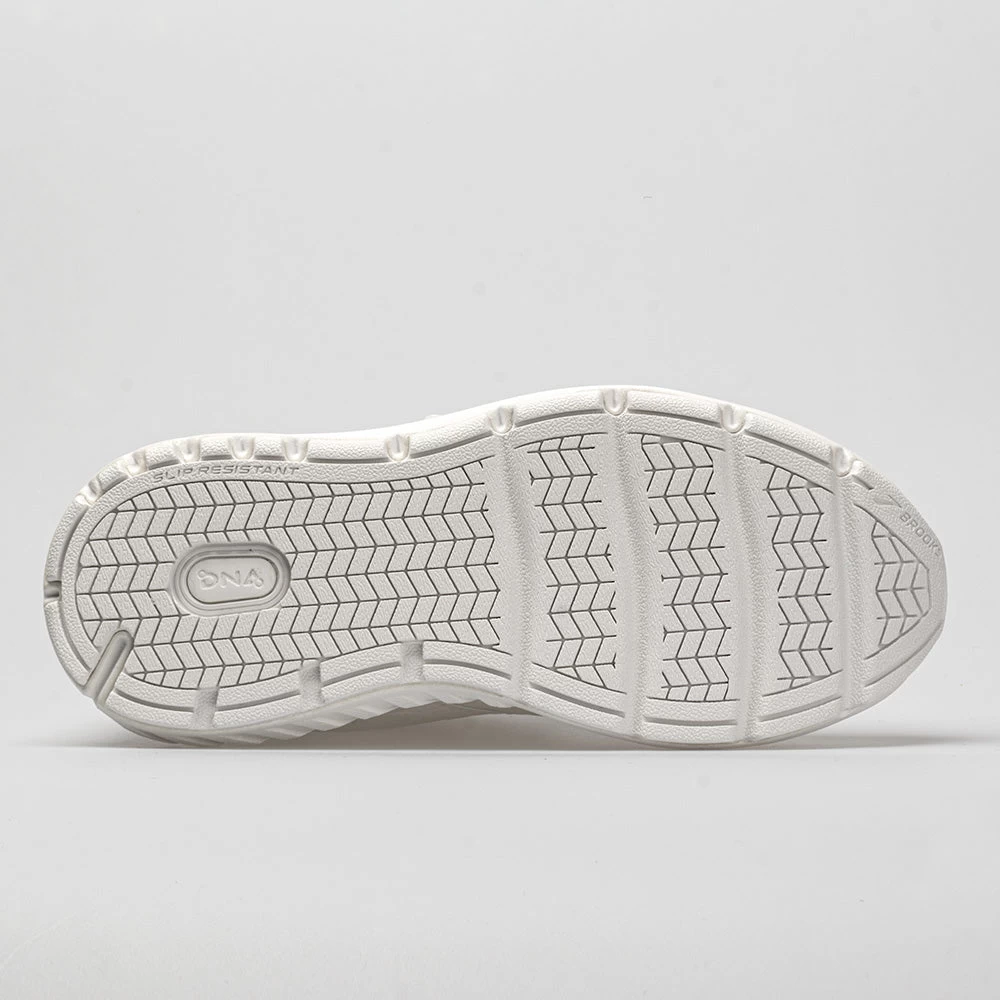 Brooks Addiction Walker 2 V-Strap Men's White/White 6 Brooks Addiction Walker 2 V-Strap Men's White/White - Image 4