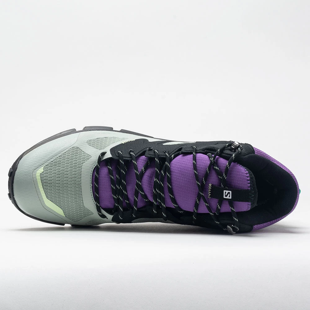 Salomon Predict Hike Mid GTX Men's Black/Aqua Gray/Roayl Lilac 5 Salomon Predict Hike Mid GTX Men's Black/Aqua Gray/Roayl Lilac - Image 3