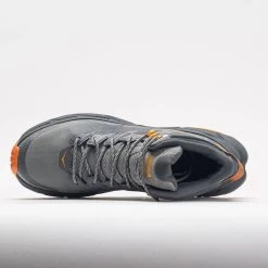 HOKA Trail Code GTX Men's Castlerock/Persimmon Orange -Running Shoes Store 631237 2