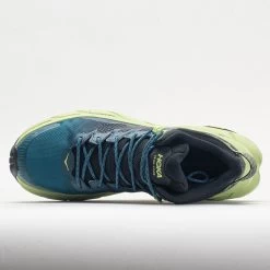 HOKA Trail Code GTX Men's Blue Graphite/Blue Coral -Running Shoes Store 631238 2