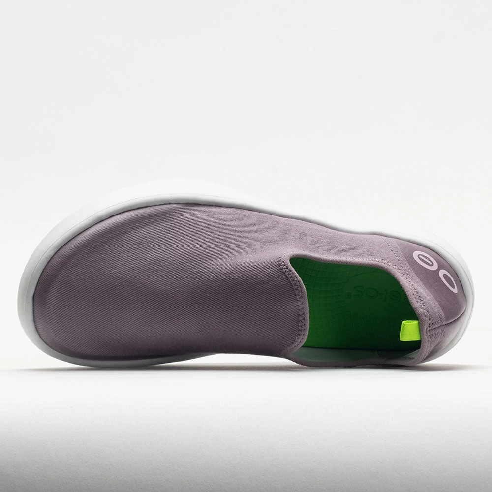 OOFOS OOmg EeZee Women's White/Mauve 5 OOFOS OOmg EeZee Women's White/Mauve - Image 3
