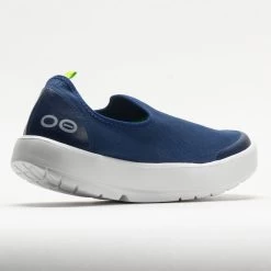 OOFOS OOmg EeZee Women's White/Navy -Running Shoes Store 631315 6